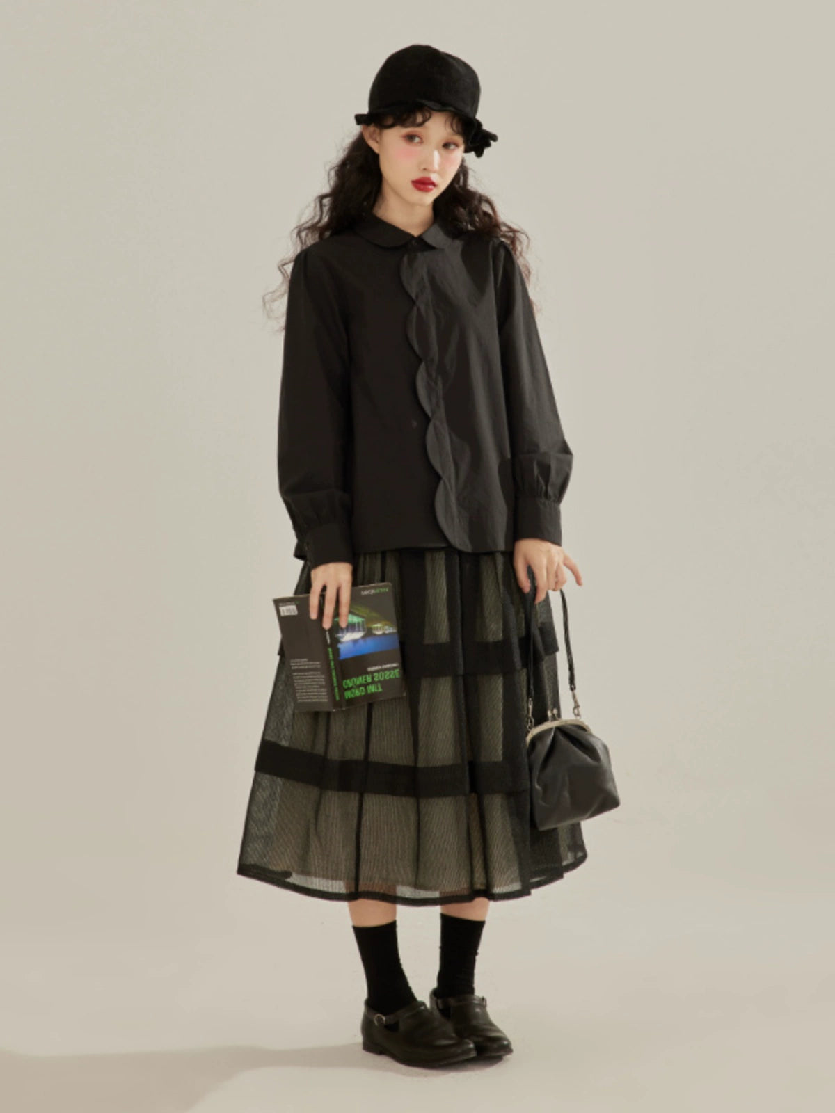 レトロアンブレラスカート - 00007