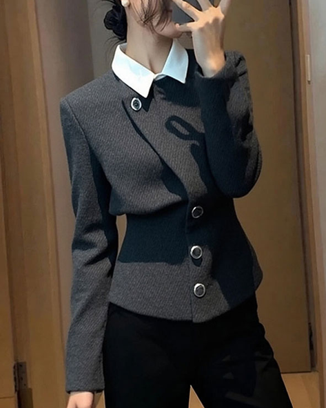 スタイルアップショートジャケット - 00053