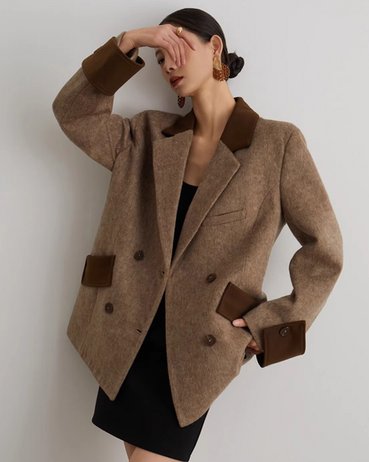 バイカラーテーラードジャケット - 00001