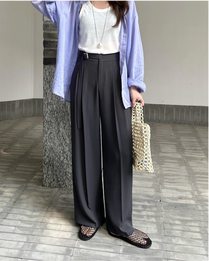 リボンスーツパンツ - 00021