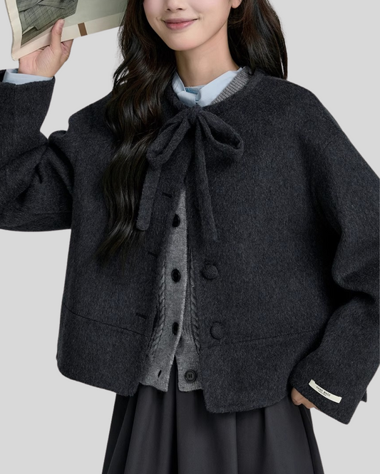 カジュアルガーリーコート - 00018