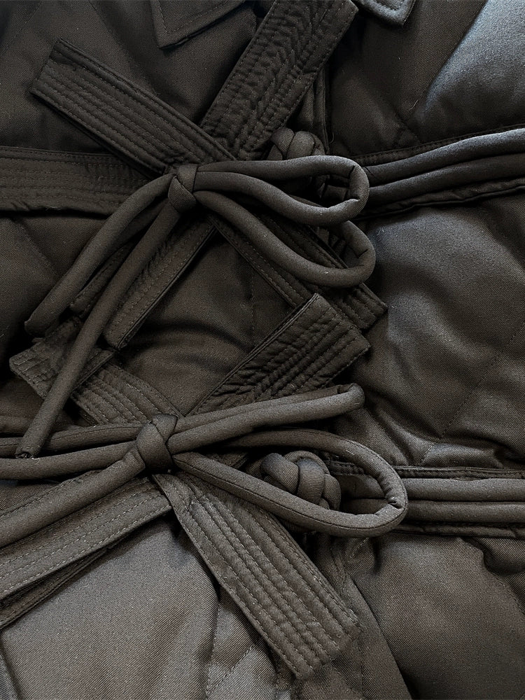 リボンダウンジャケット - 00027