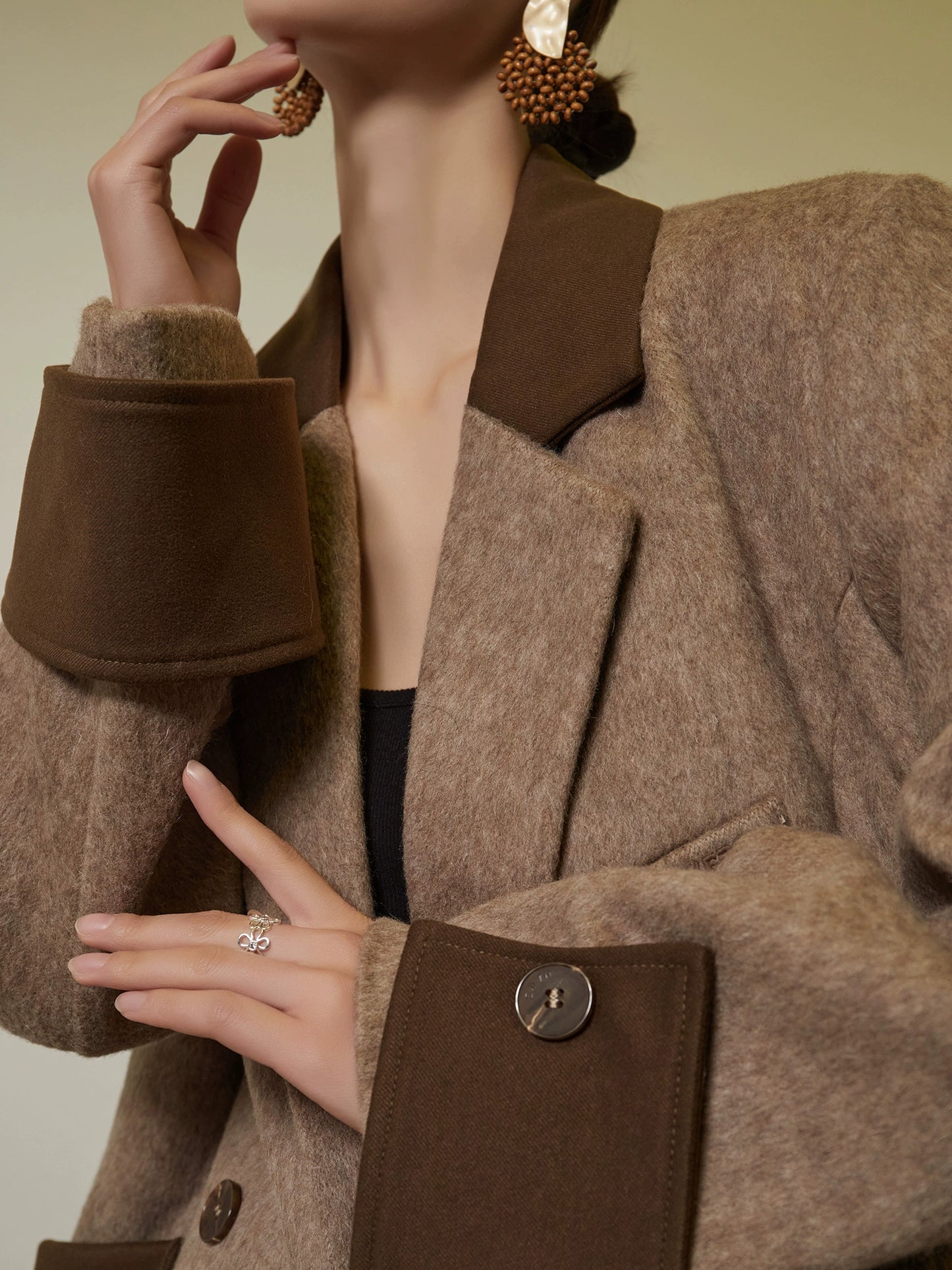 バイカラーテーラードジャケット - 00001