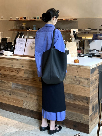 ブルーチェックシャツセットアップ - 00028