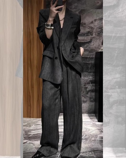 グレイッシュモードスーツ - 00048